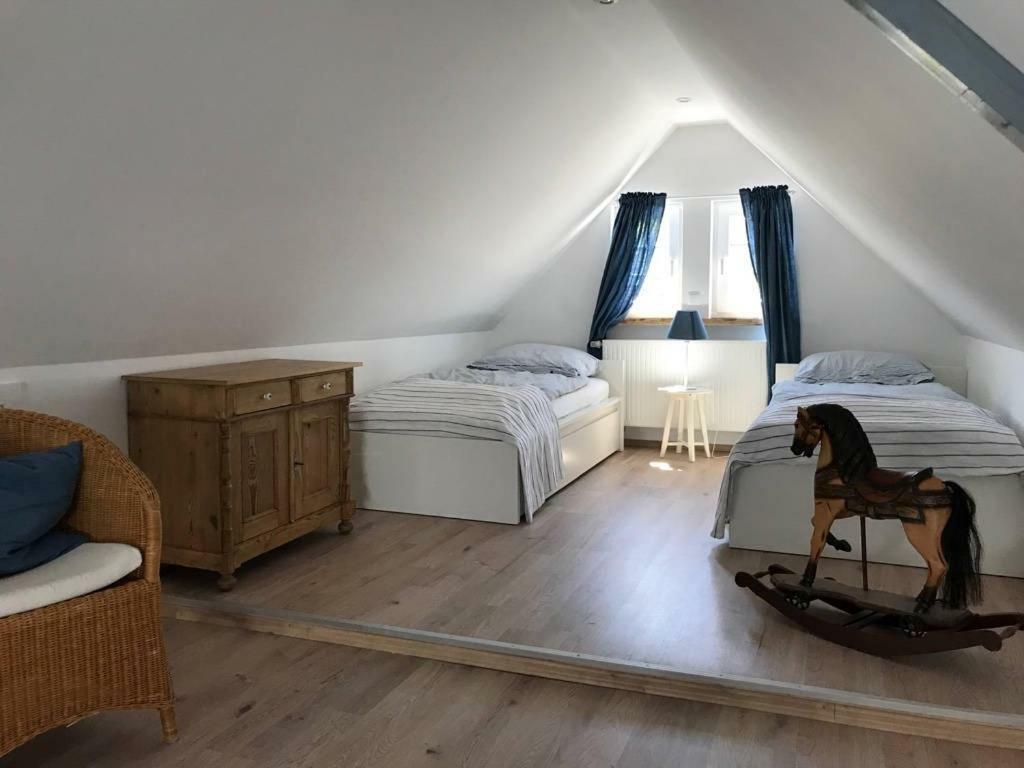 Ferienhaus Wattwurm Rysum Buitenkant foto