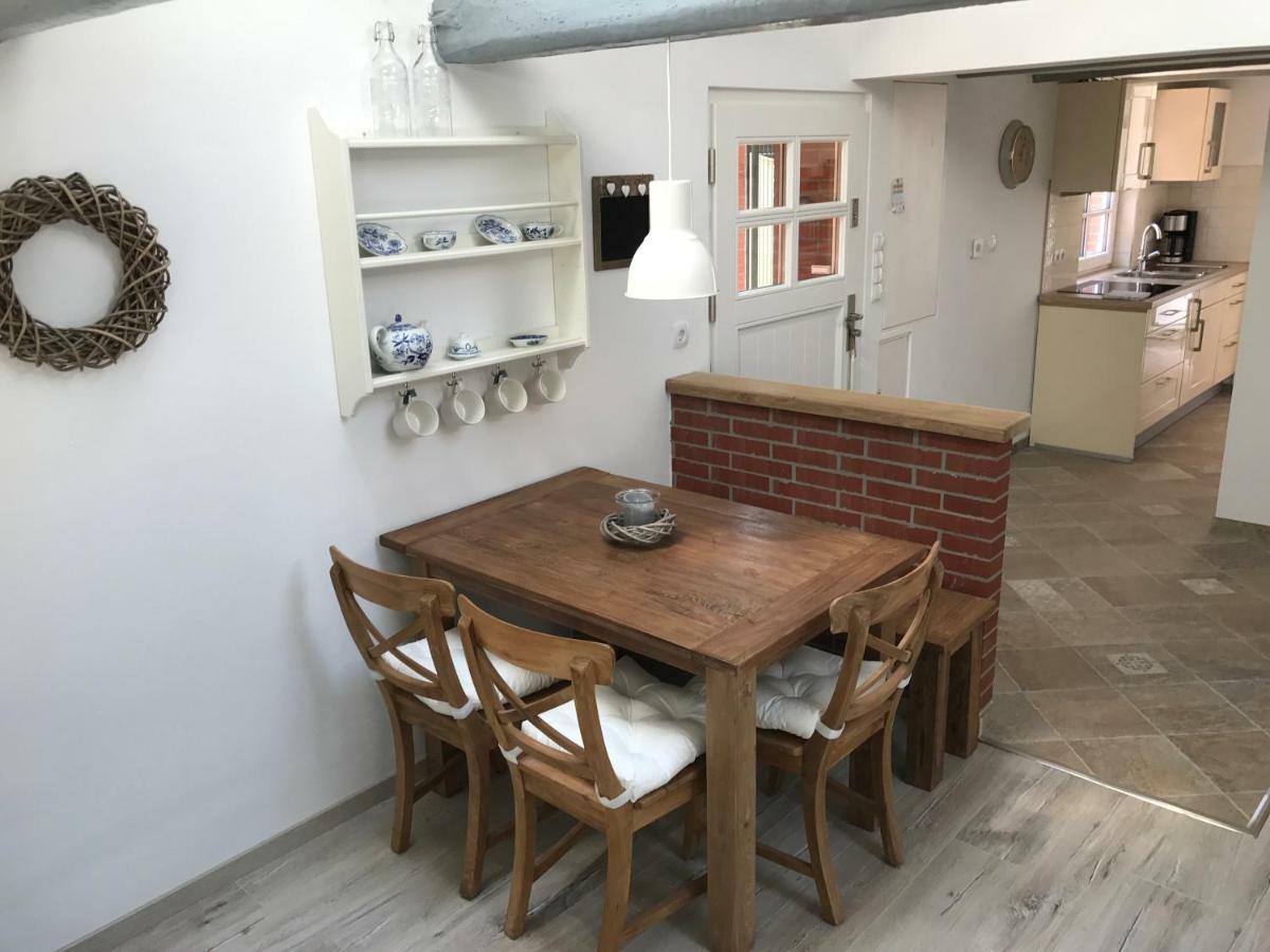 Ferienhaus Wattwurm Rysum Buitenkant foto